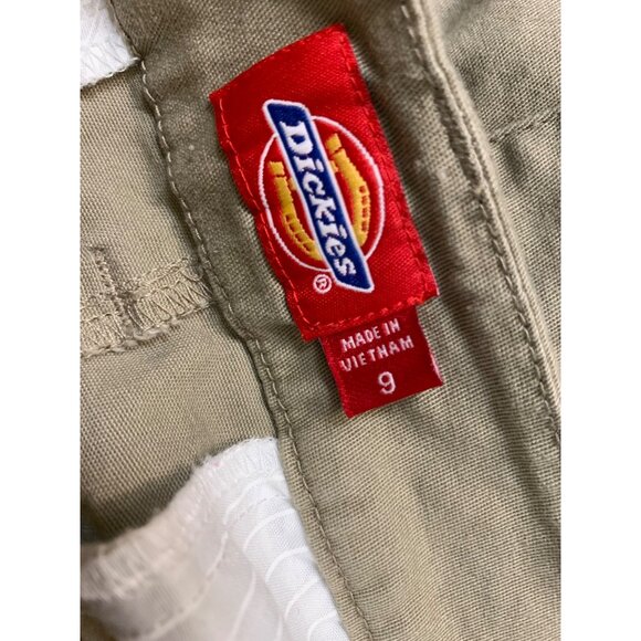Dickies Khaki Pencil Skirt Womens Size 9 Beige AC4 - Picture 5 of 8